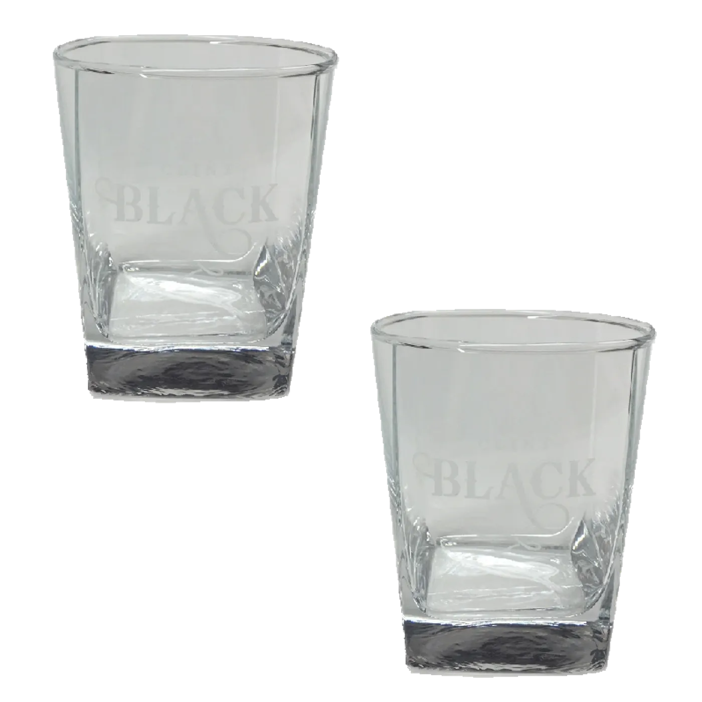 Clint Black Glassware
