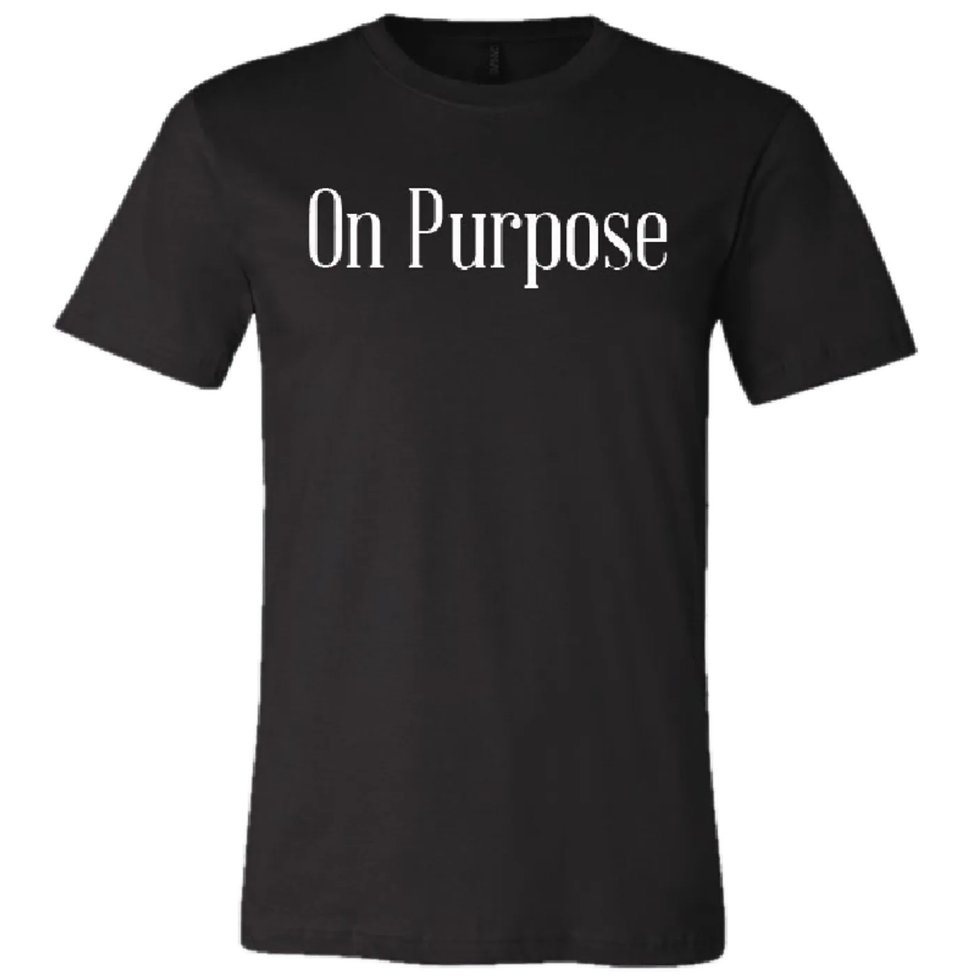 Clint Black On Purpose Black Tee