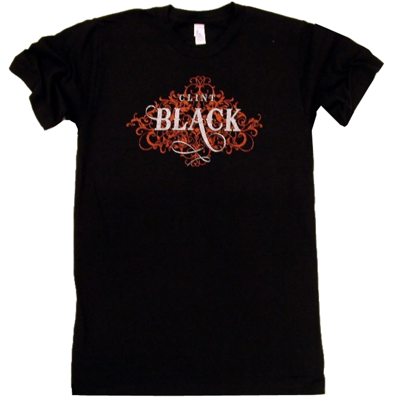 Clint Black Ladies Black Tee
