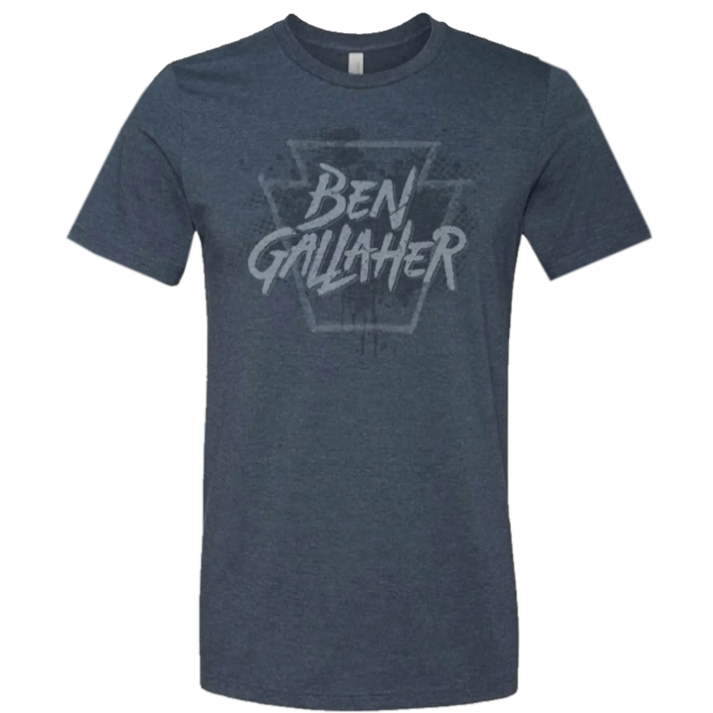 Ben Gallaher Heather Navy Tee