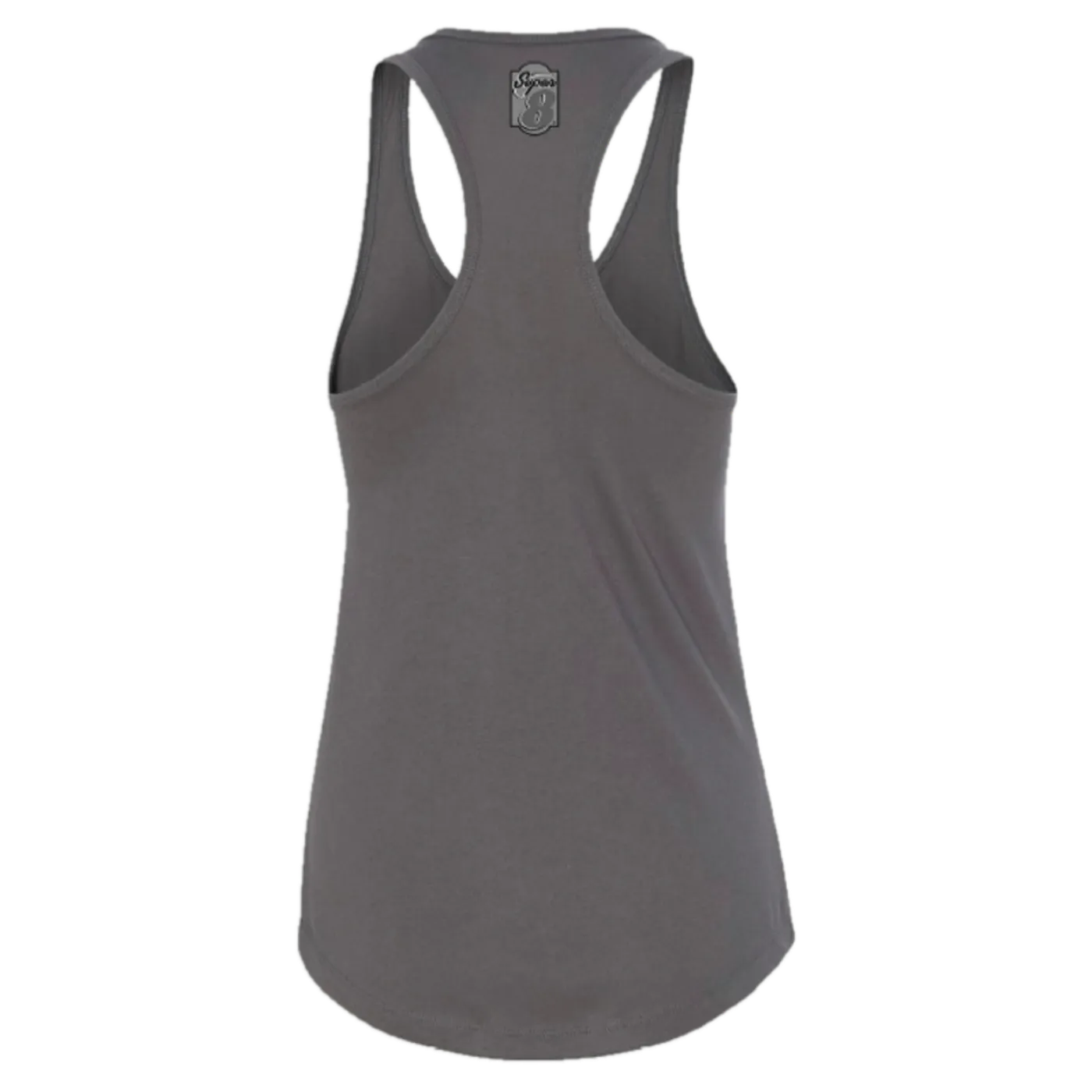 Ben Gallaher Ladies Dark Grey Racerback Tank