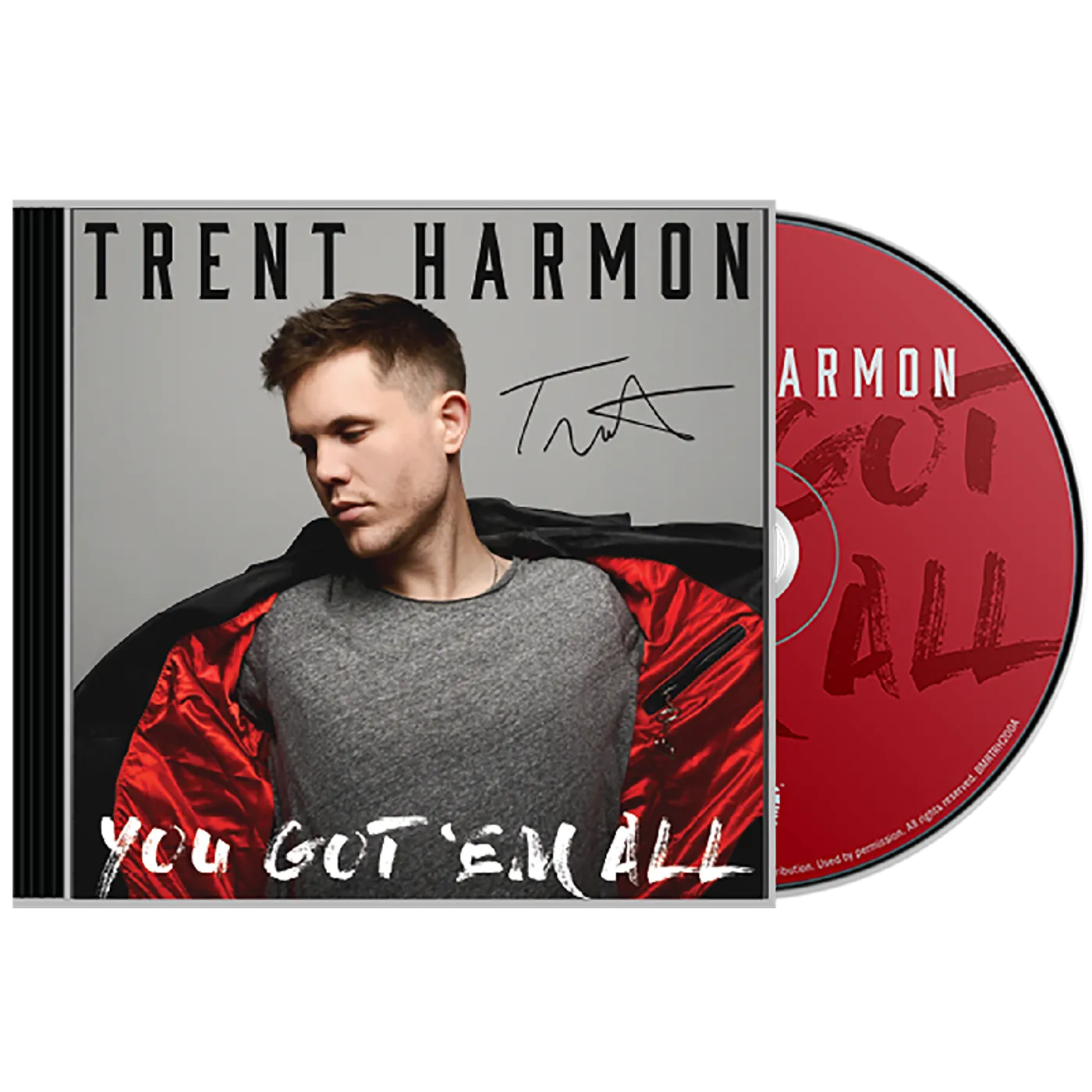 Trent Harmon Signed CD- You Got' Em All