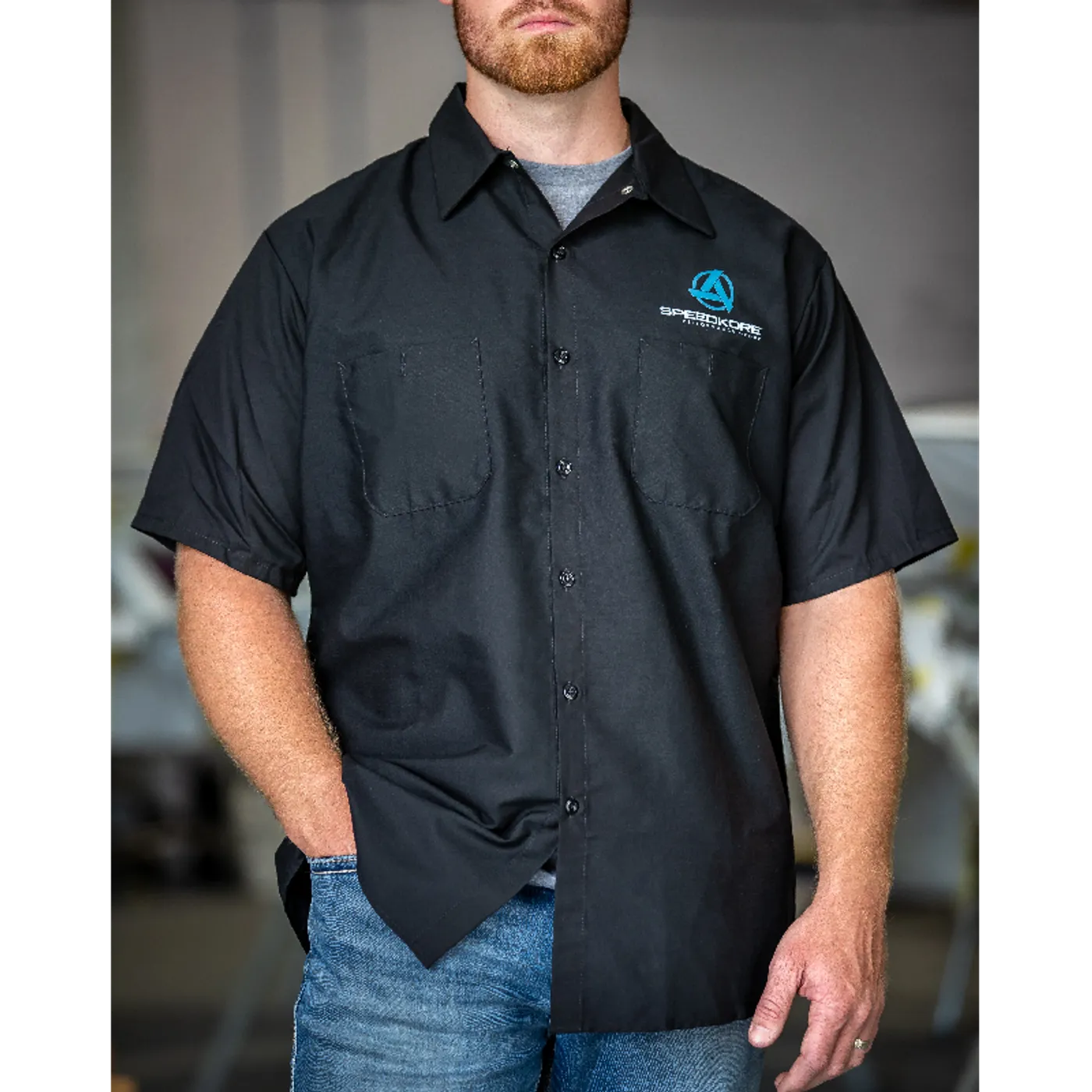 Allie Colleen SpeedKore Black Workshirt