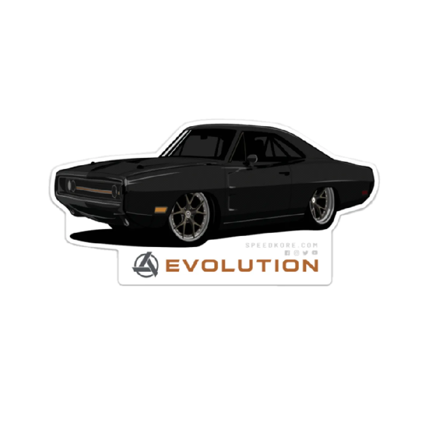 Allie Colleen SpeedKore Charger Evolution Sticker