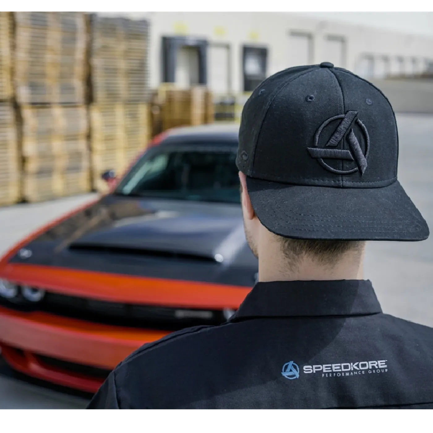 Speedkore Black Logo Ballcap
