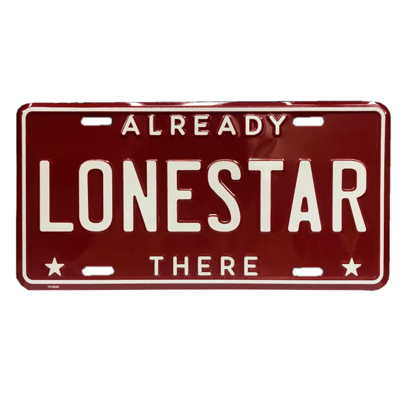 Lonestar License Plate