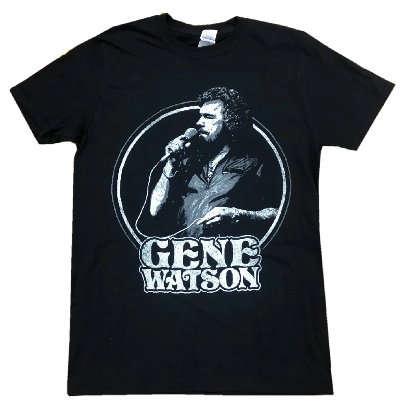 Gene Watson Vintage Photo Black Tee