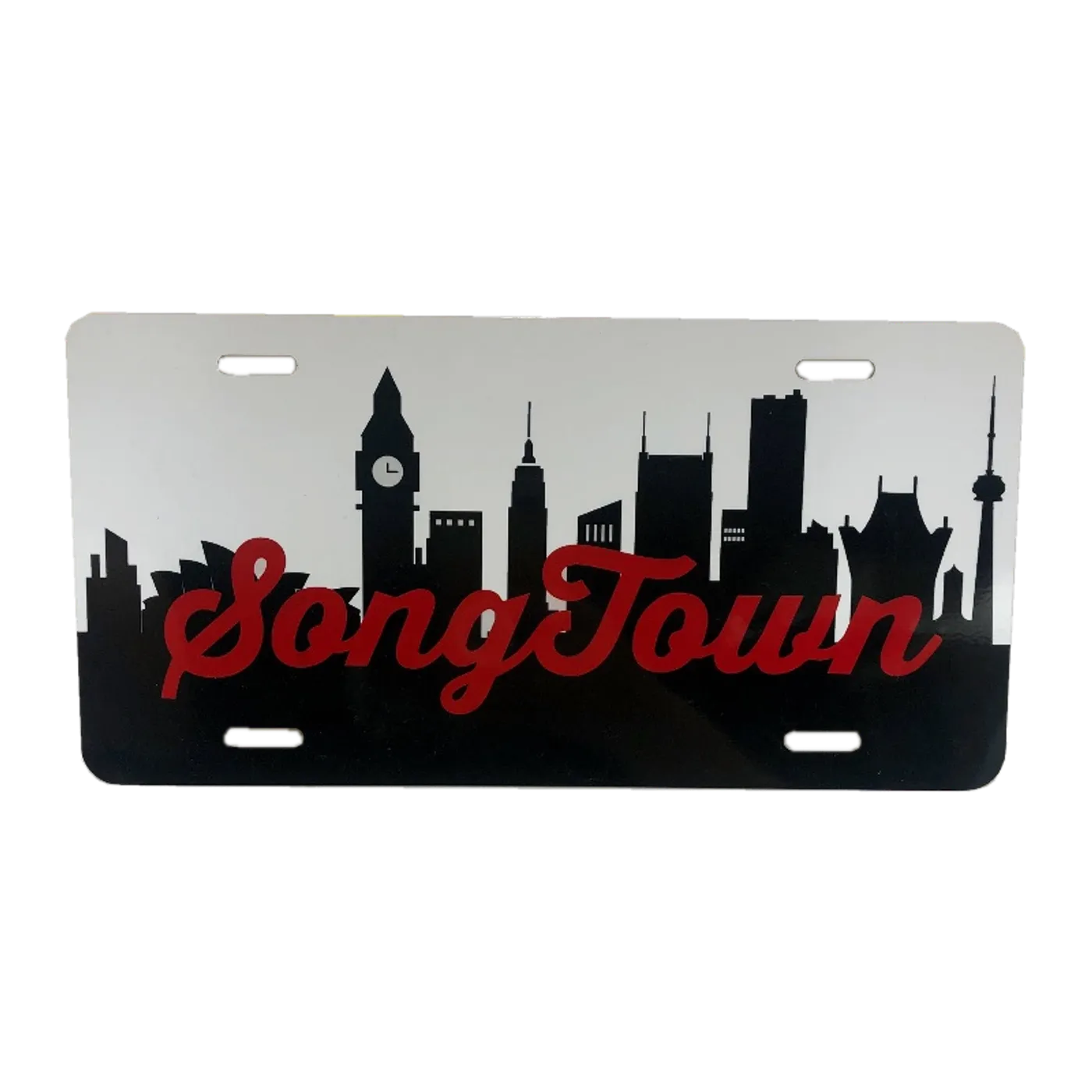 Song Town SongTown License Plate