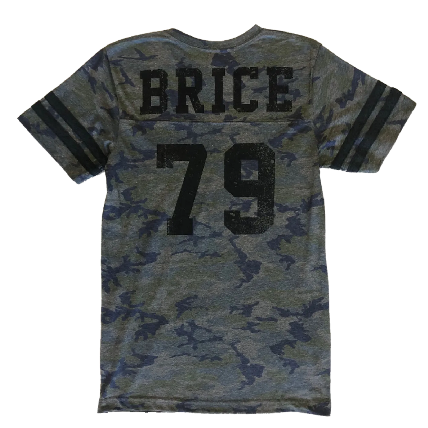 Lee Brice Vintage Camo and Smoke Football Tee