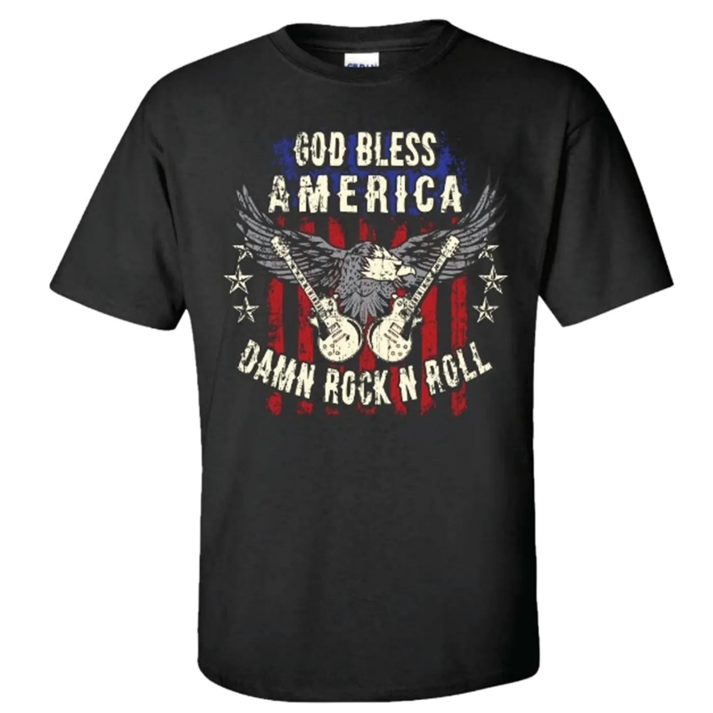 Kyle Daniel God Bless America Black Tee