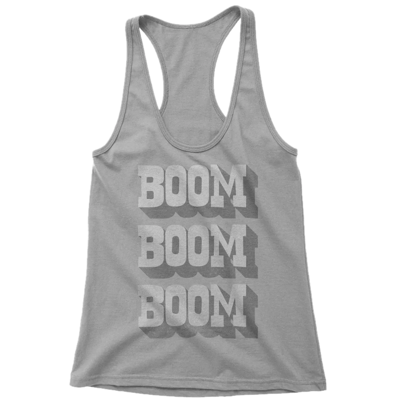 Aaron Goodvin Ladies Grey Boom Tank