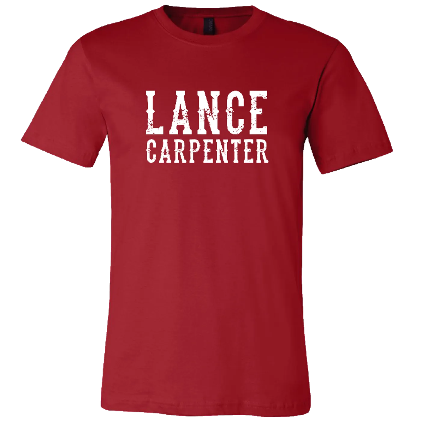 Lance Carpenter Red Logo Tee