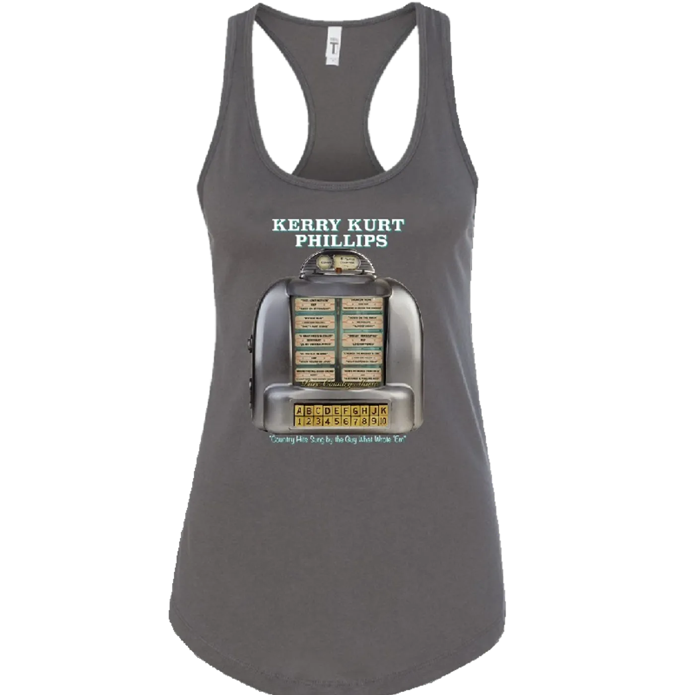 Kerry Kurt Phillips Dark Grey Tank