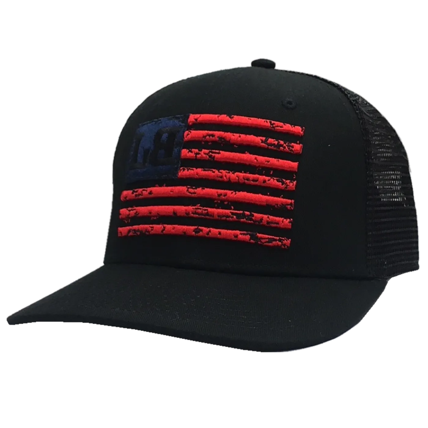 Lee Brice Black Ballcap w/ Flag Design