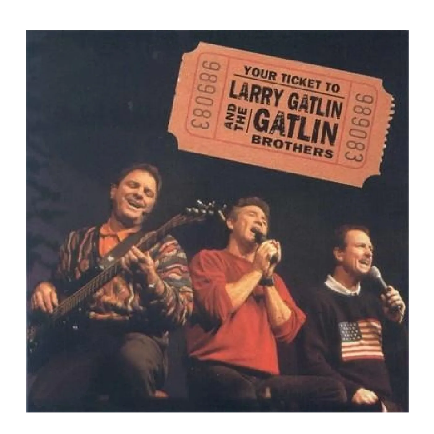 Larry Gatlin & The Gatlin Brothers Gatlin Brothers CD- Your Ticket