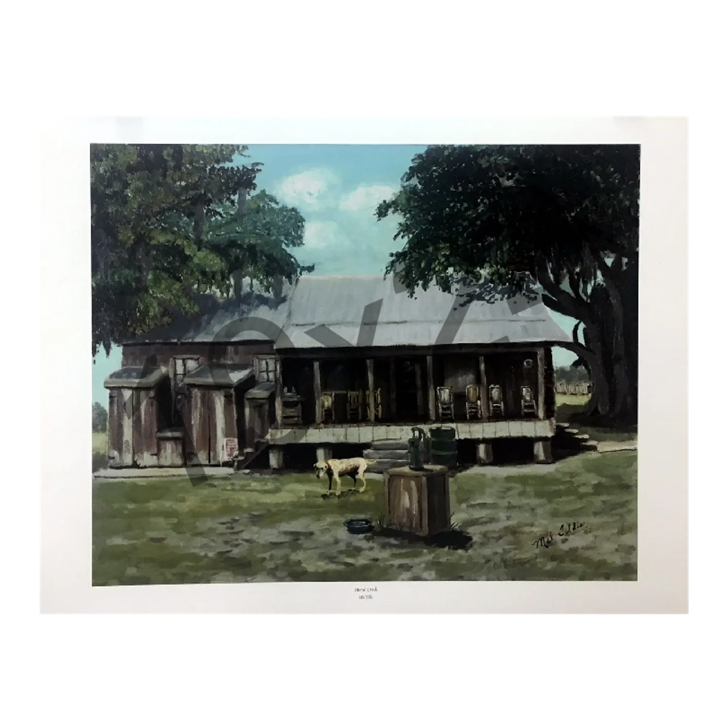 Mel Tillis Print- Horse Creek