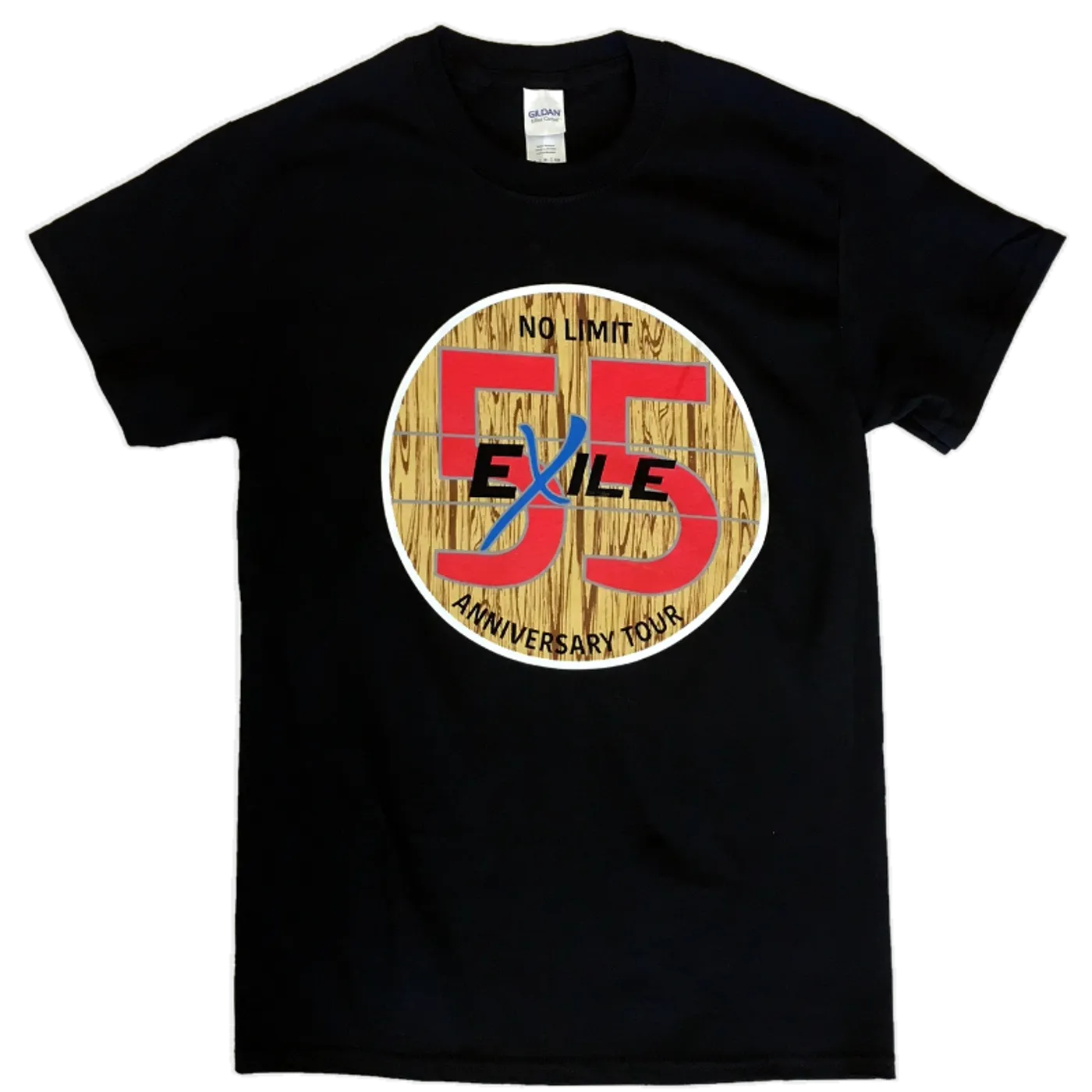 Exile Black No Limit 55 Anniversary Tee