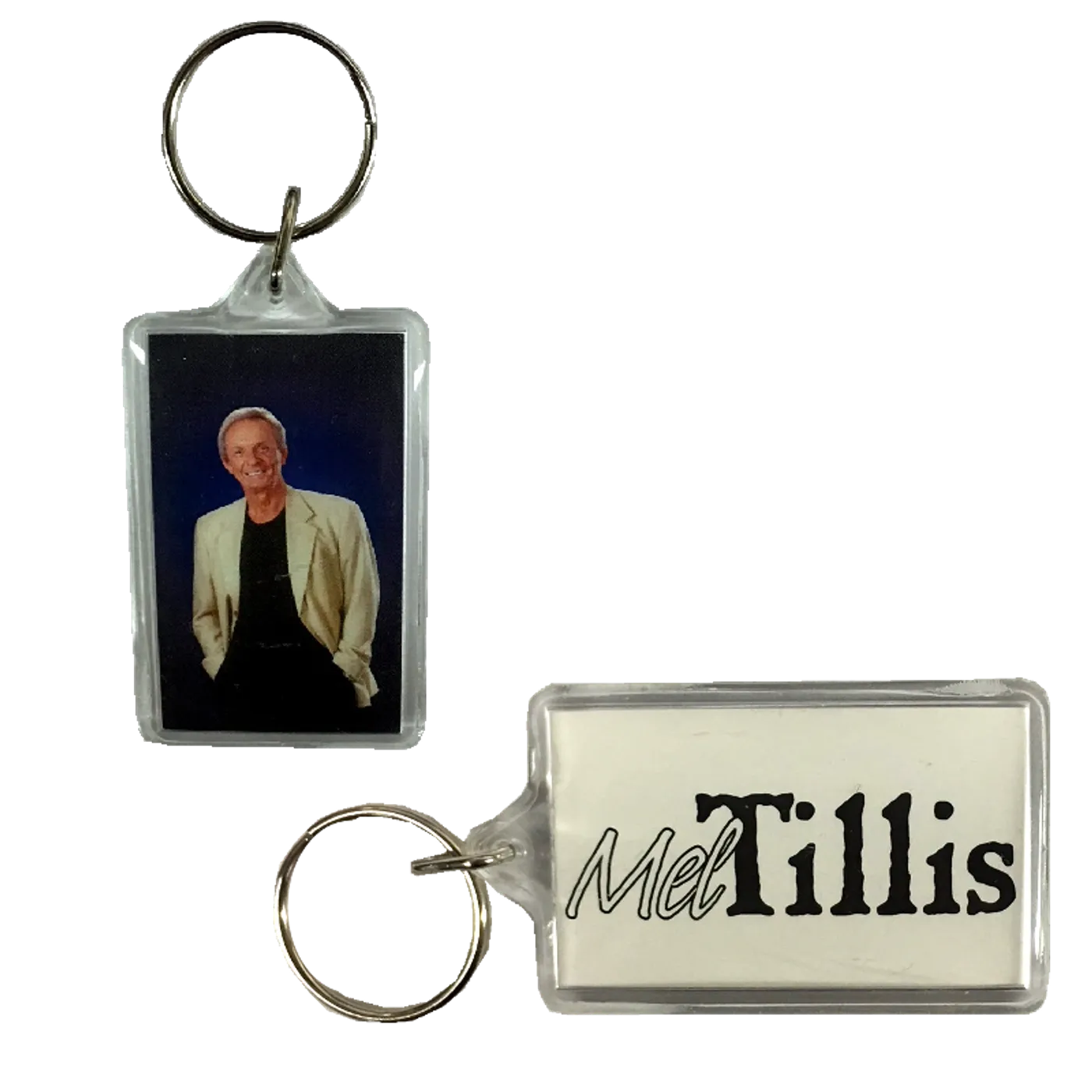 Mel Tillis Acrylic Keyring