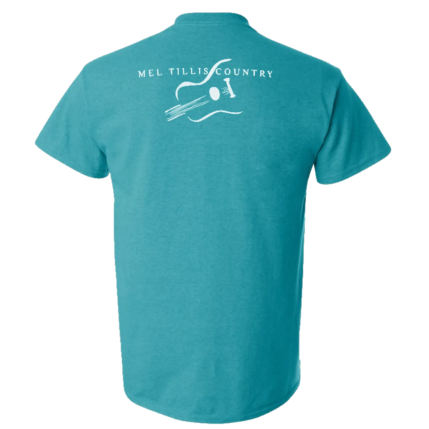 Mel Tillis Unisex Teal Photo Tee