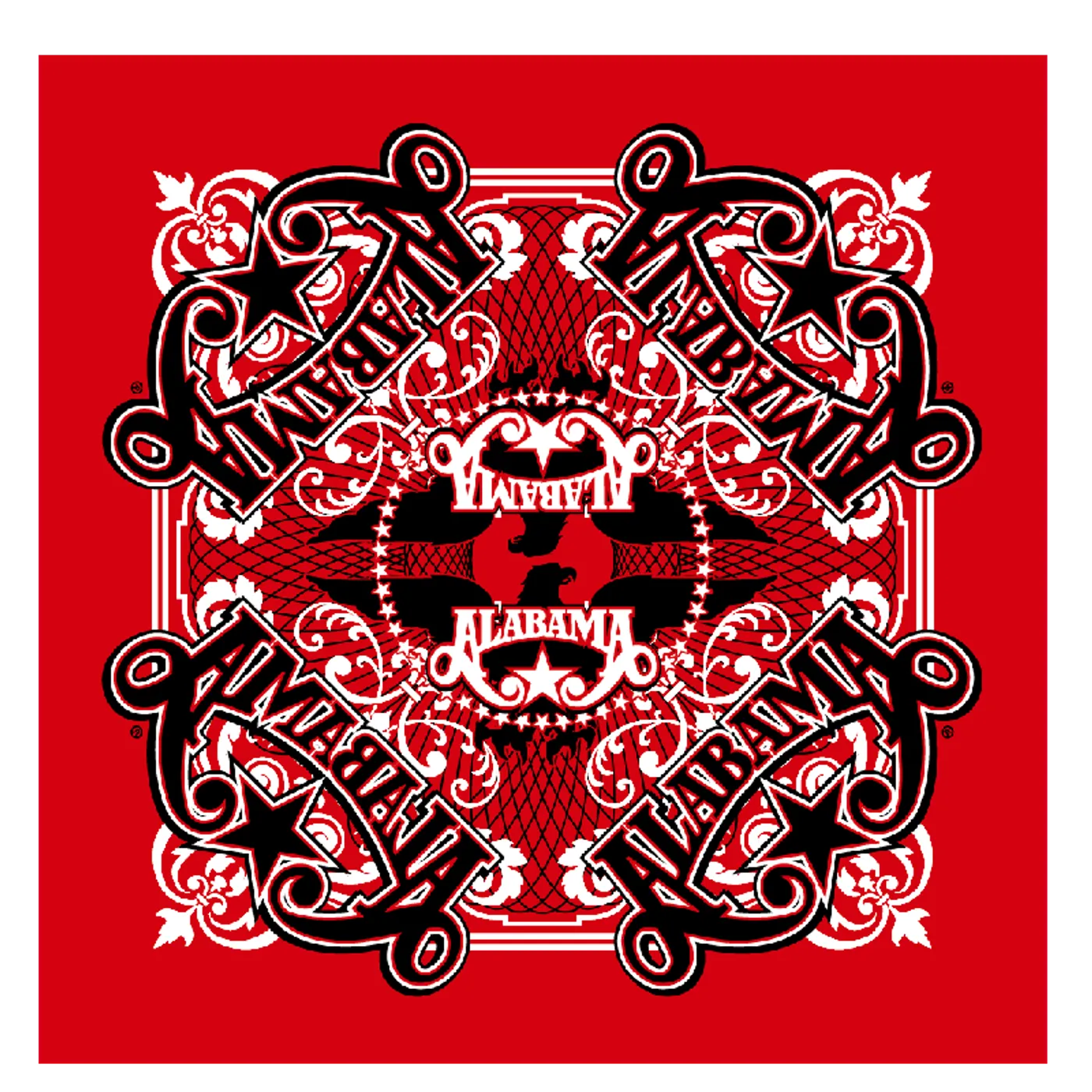Alabama Red Bandana