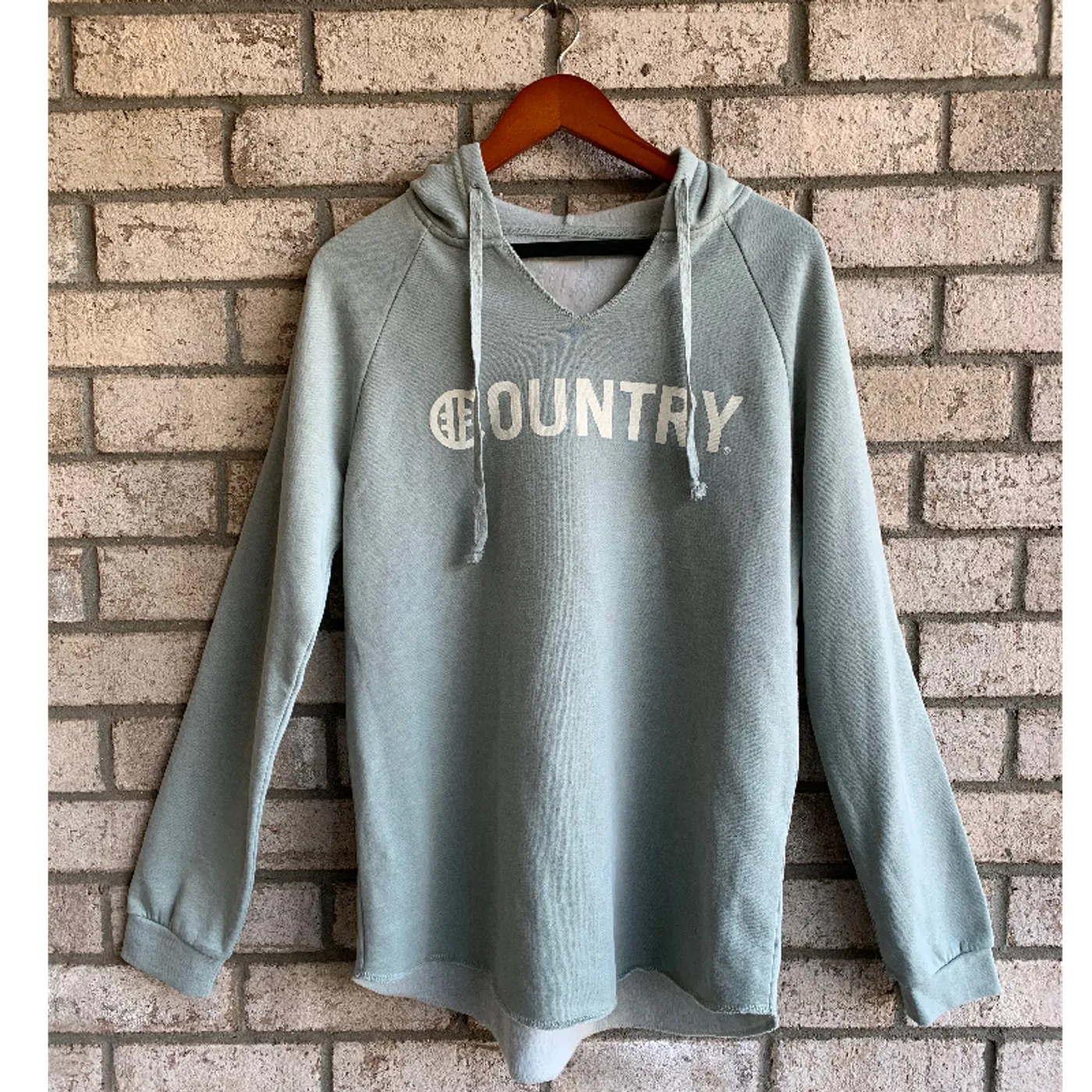 Hashtag Country Ladies Surf Country Sage Hoodie