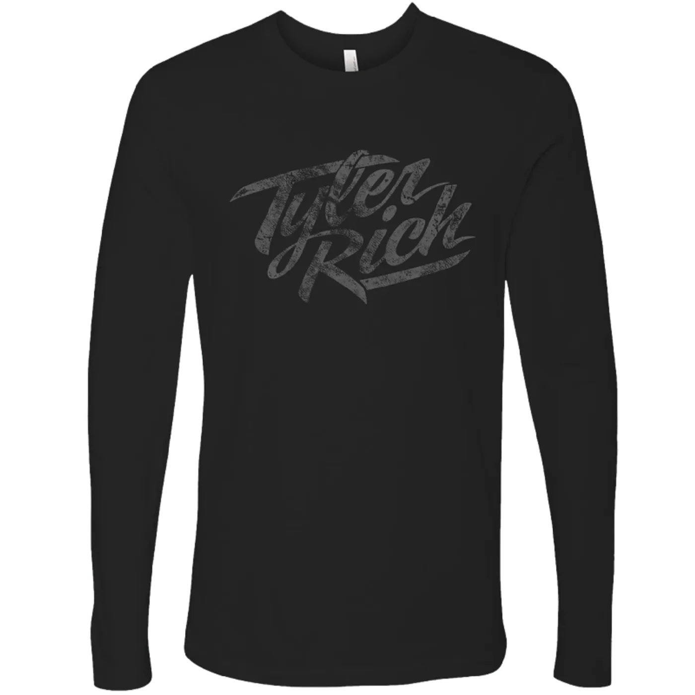 Tyler Rich Long Seeve Black Tee