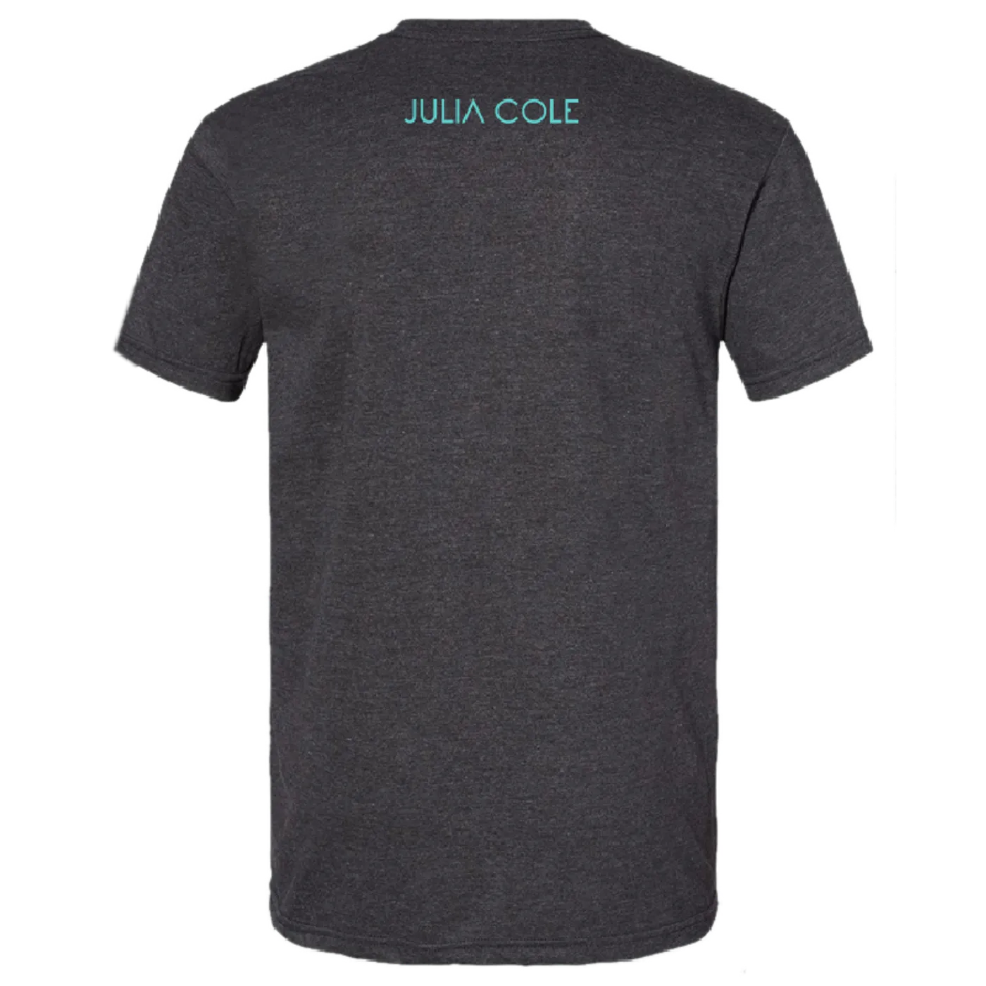 Julia Cole Unisex Black Mist Side Piece Tee