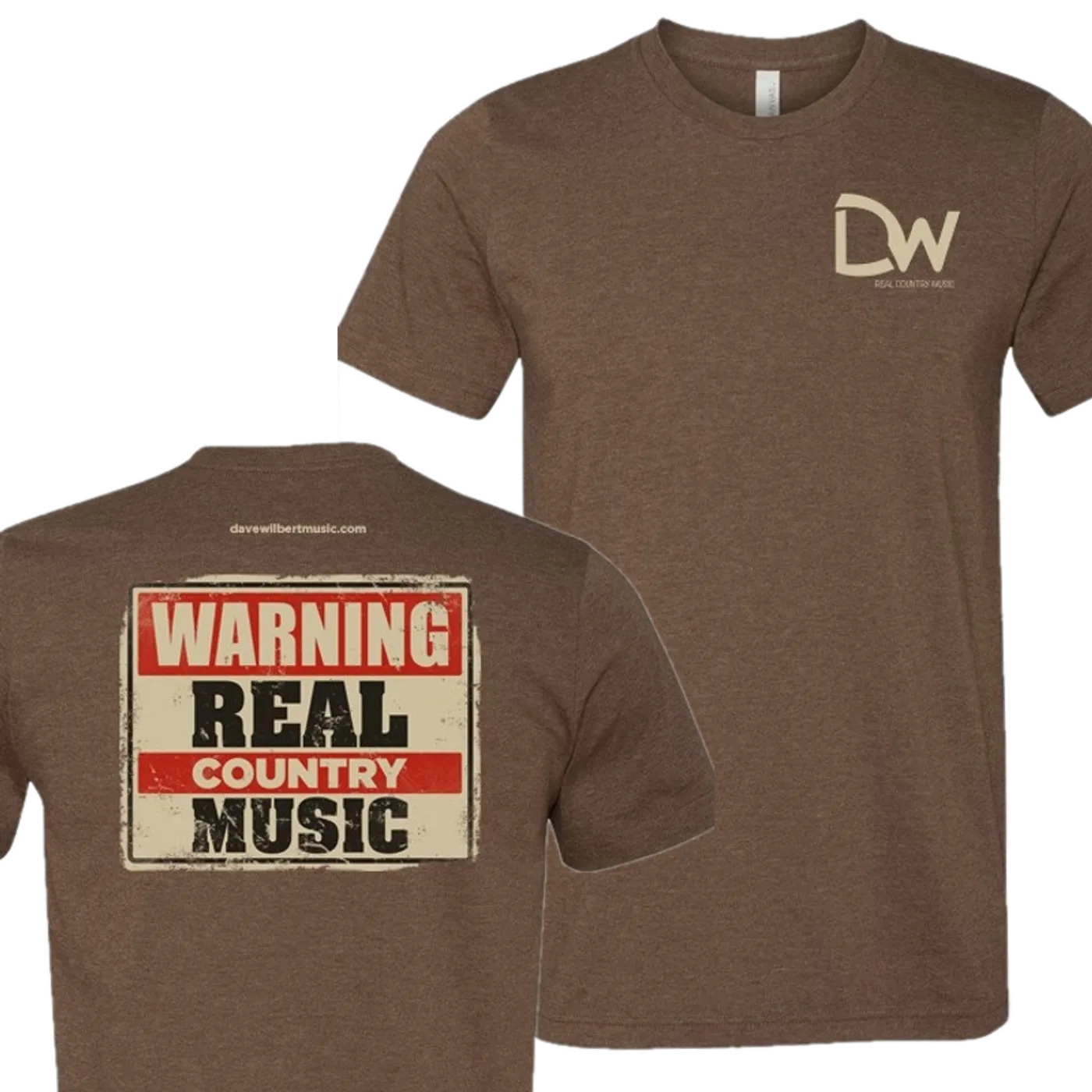 Dave Wilbert Heather Brown Tee