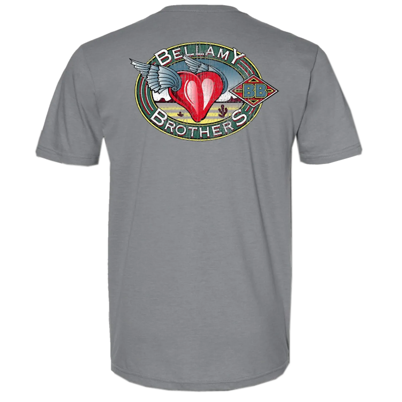 Honky Tonk Ranch Gunmetal Grey Tee