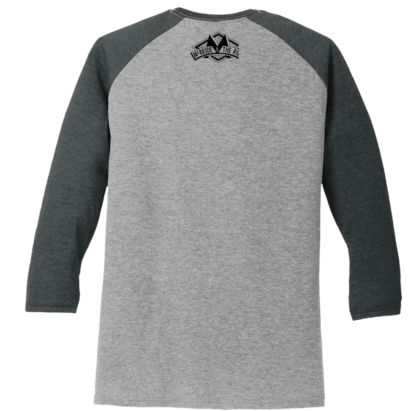 Terry McBride McBride & The Ride Grey and Black Frost Raglan Tee