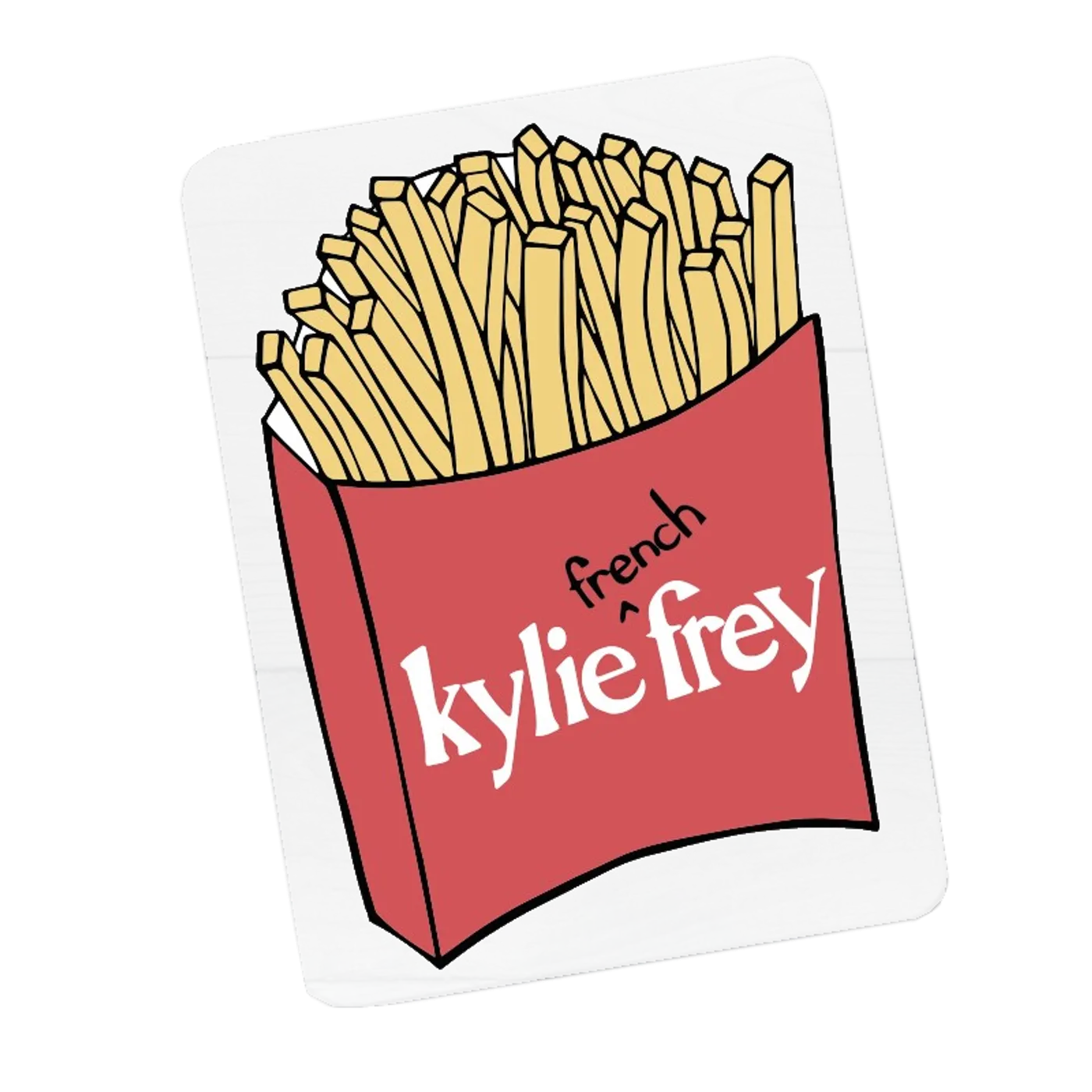 Kylie Frey Sticker