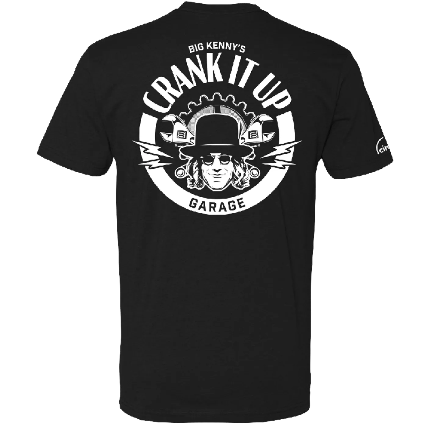 Crank It Up Black Tee