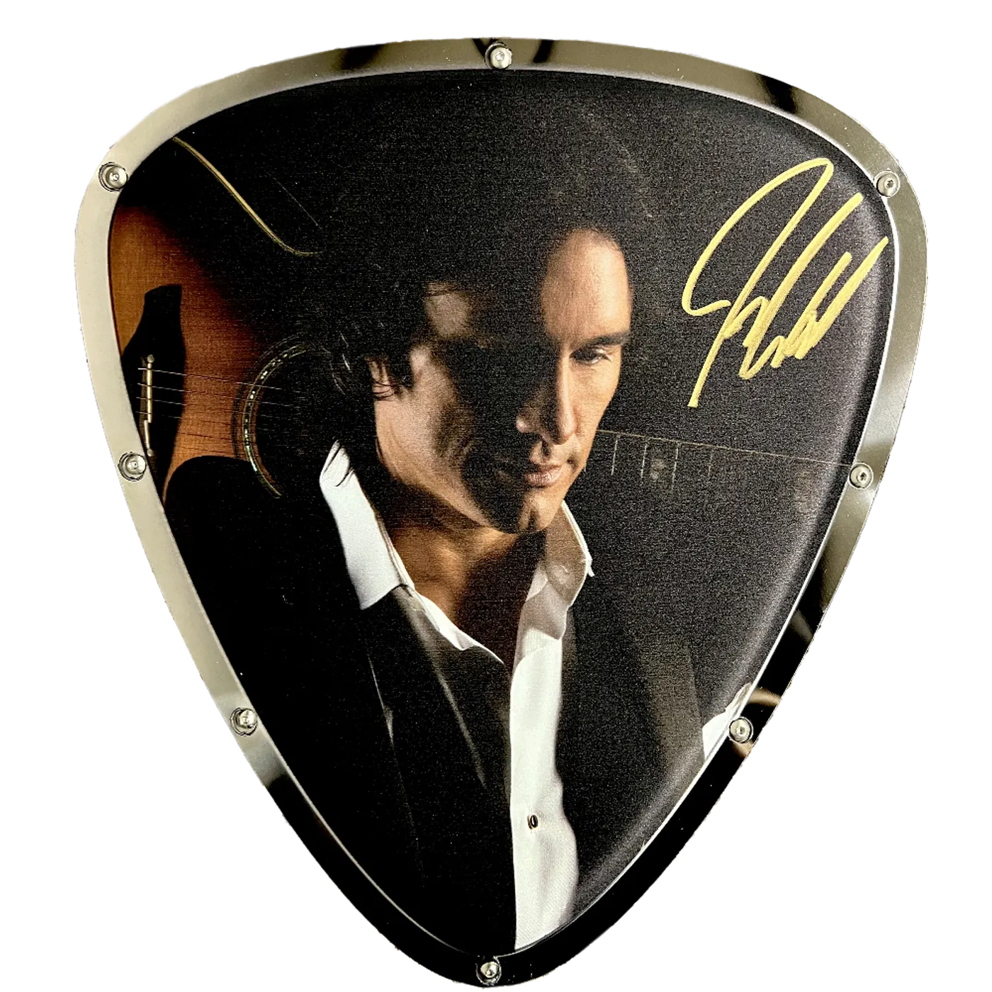Joe Nichols in White Shirt Signed Pick Sign