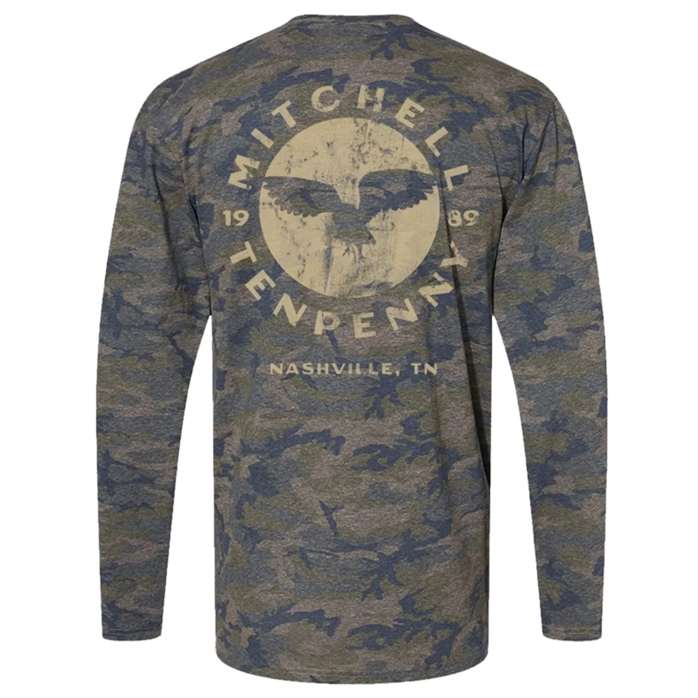 Mitchell Tenpenny Long Sleeve Vintage Camo Tee
