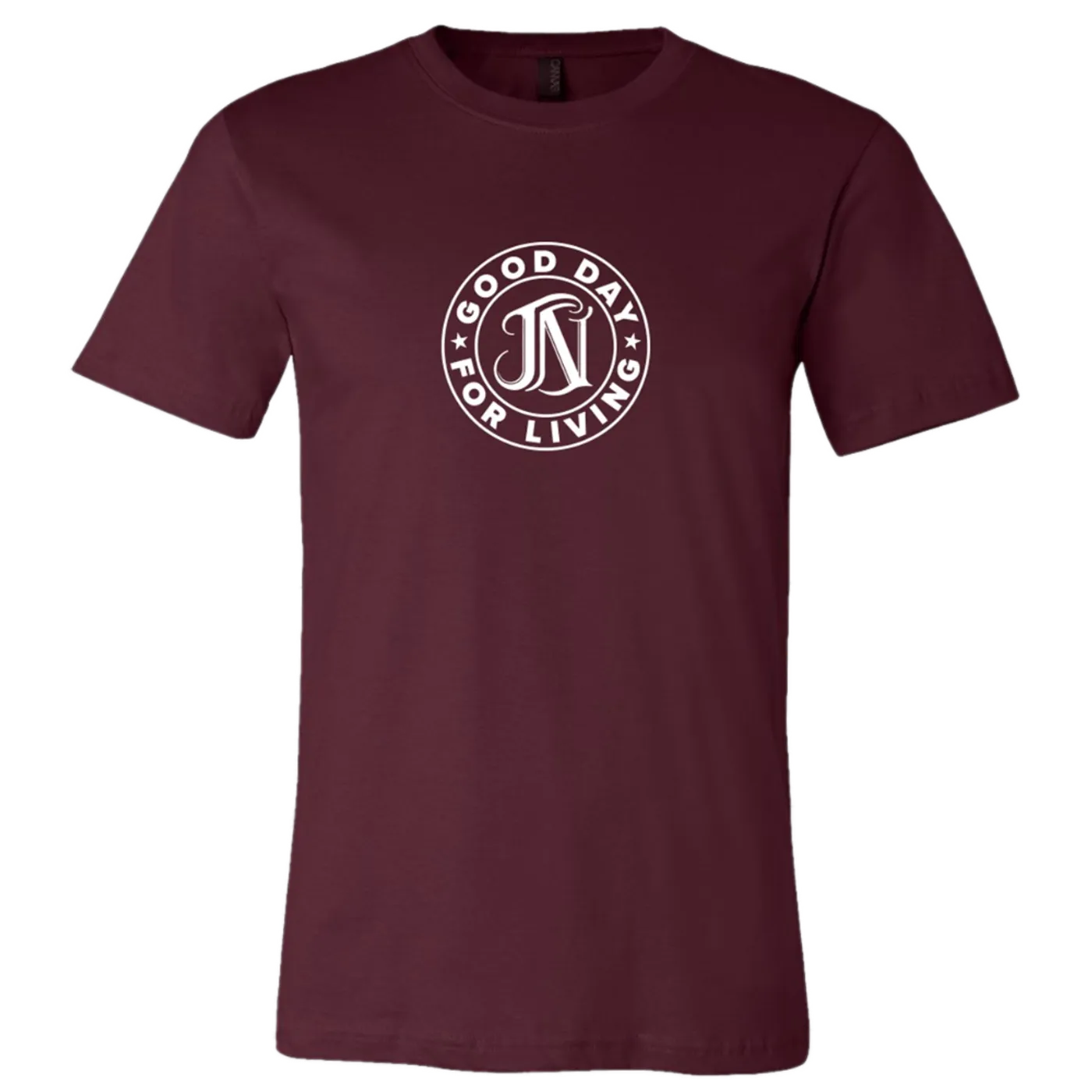 Joe Nichols Heather Maroon Good Day For Living Tee