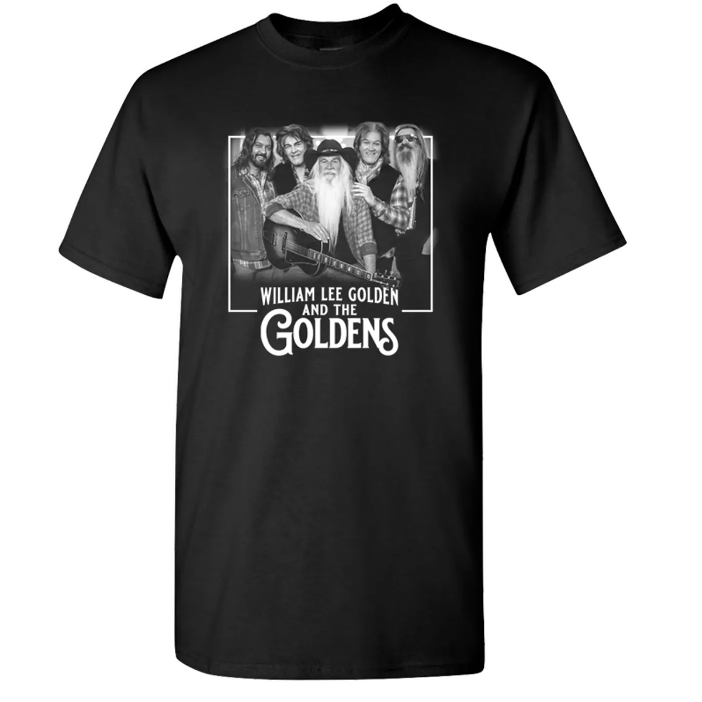 William Lee Golden The Goldens Black Tee