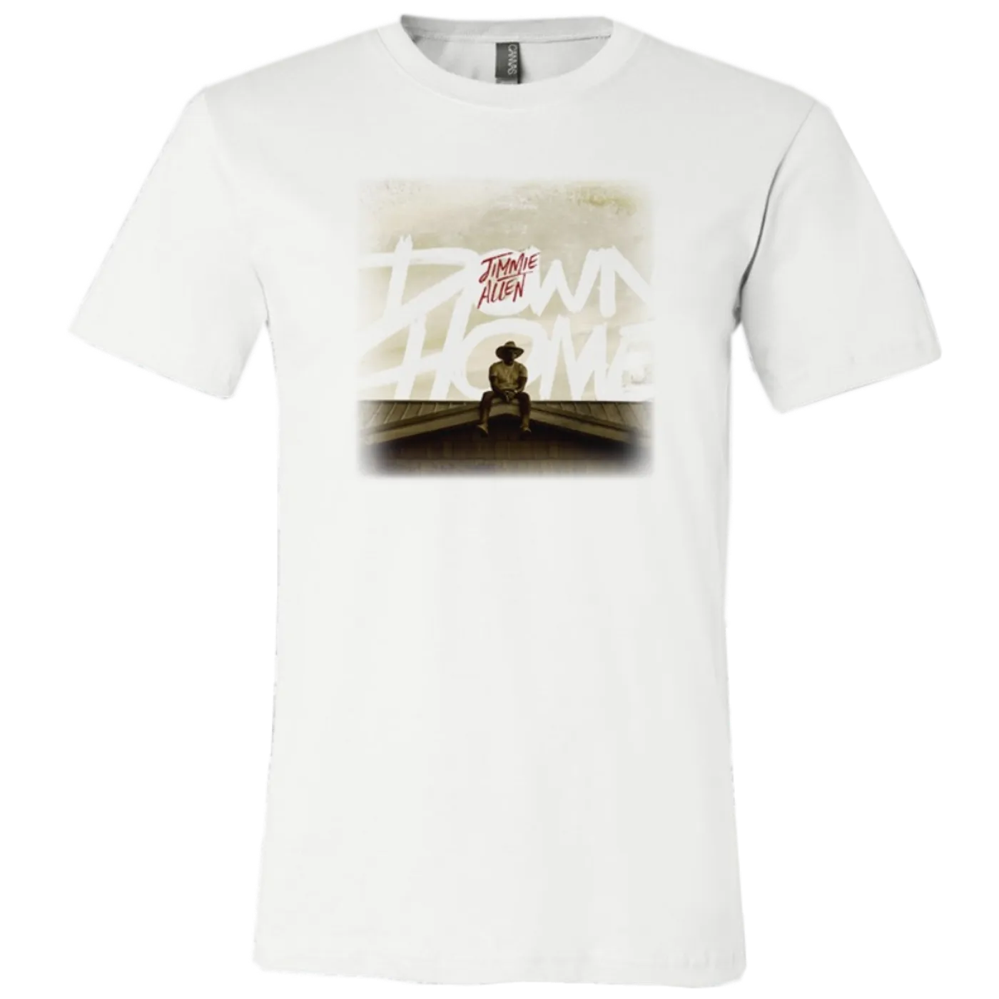 Jimmie Allen White Down Home Photo Tee