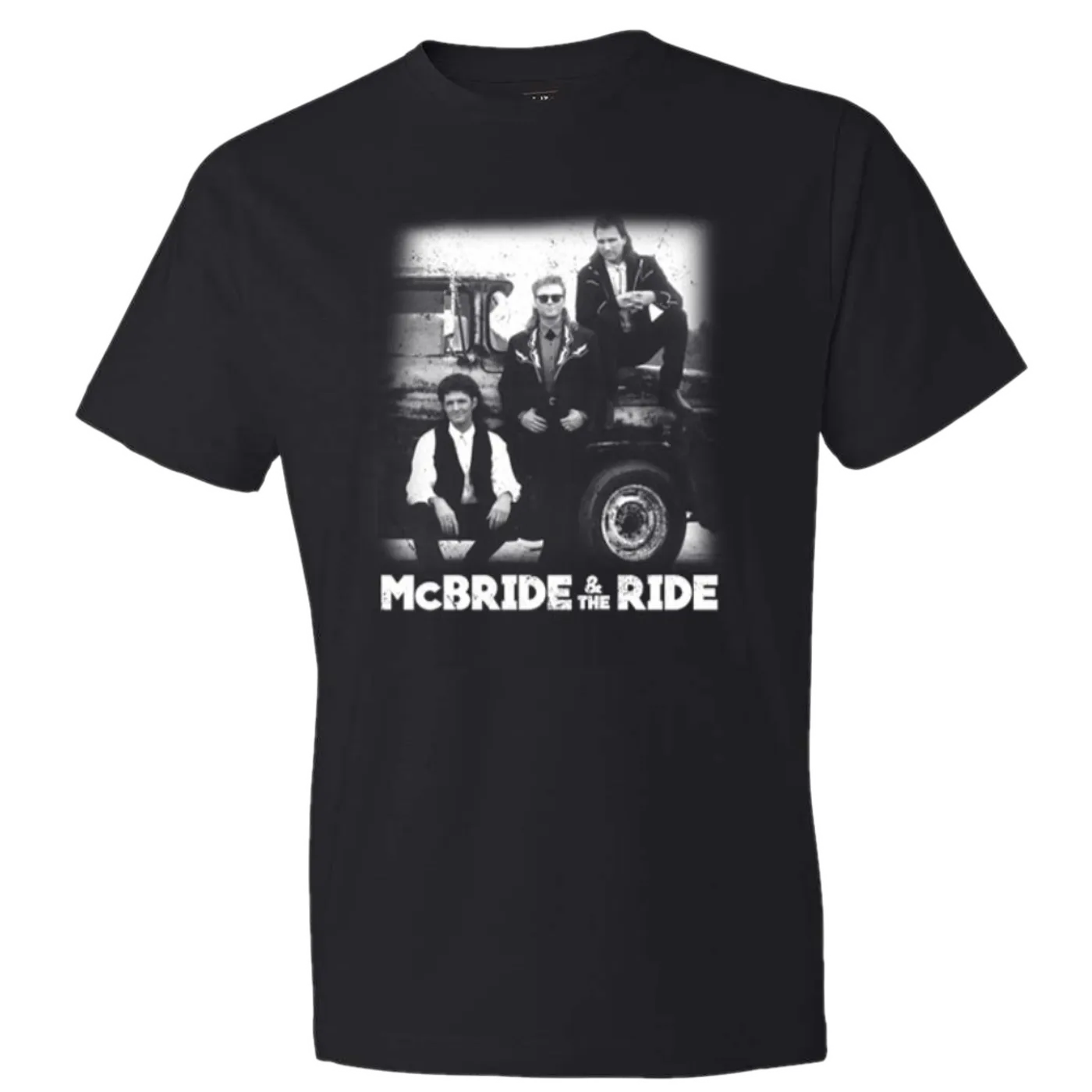 Terry McBride McBride & The Ride Black Retro Tee