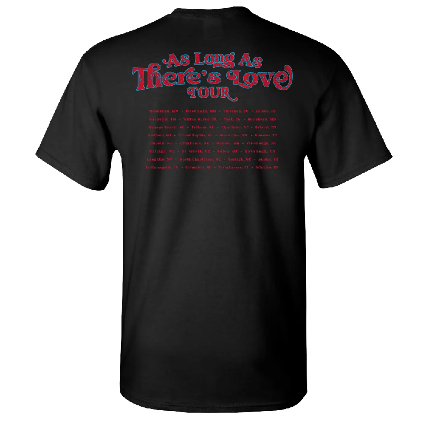 Alabama As Long As There's Love Tour Tee