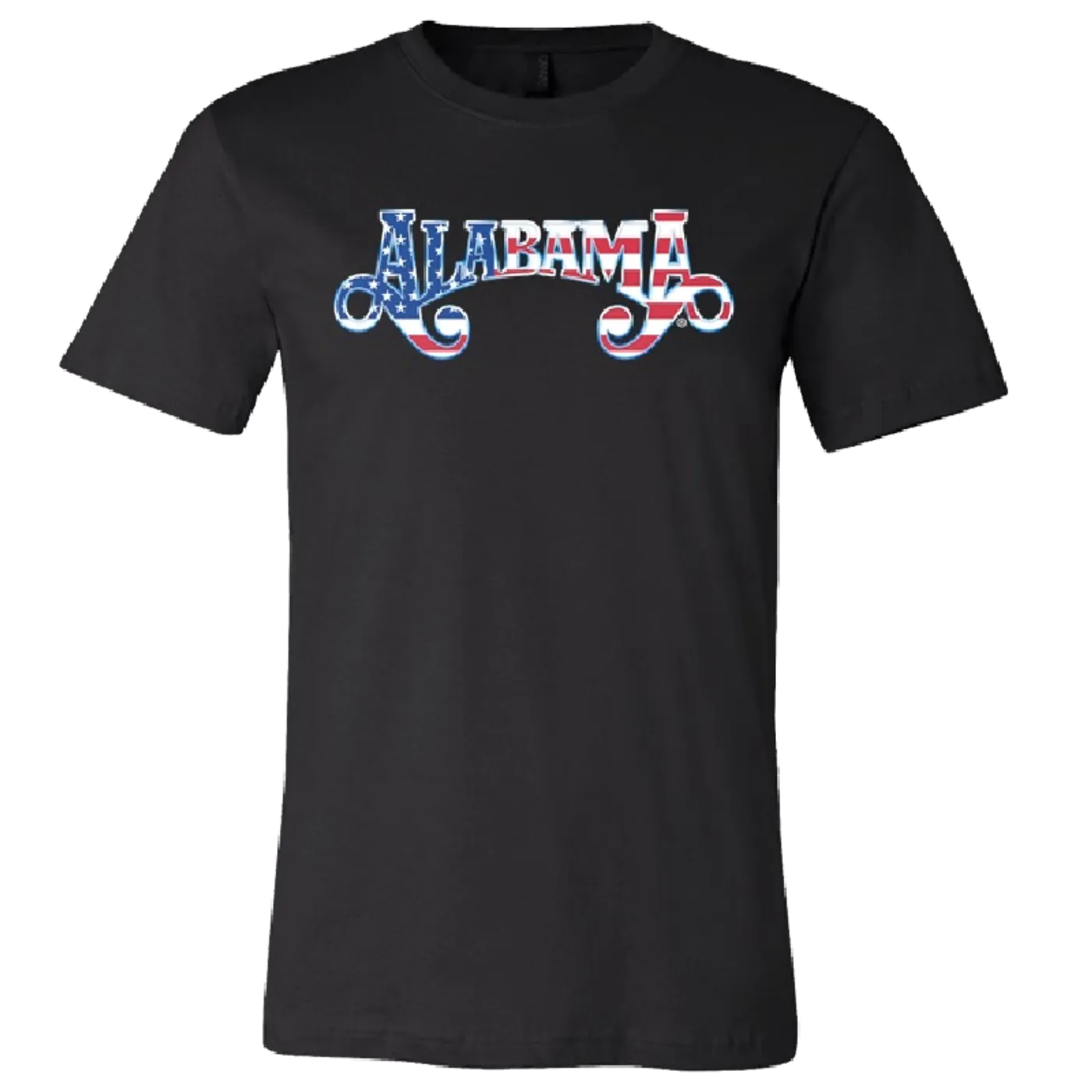Alabama Black Tee- 50 Years of Life and Music