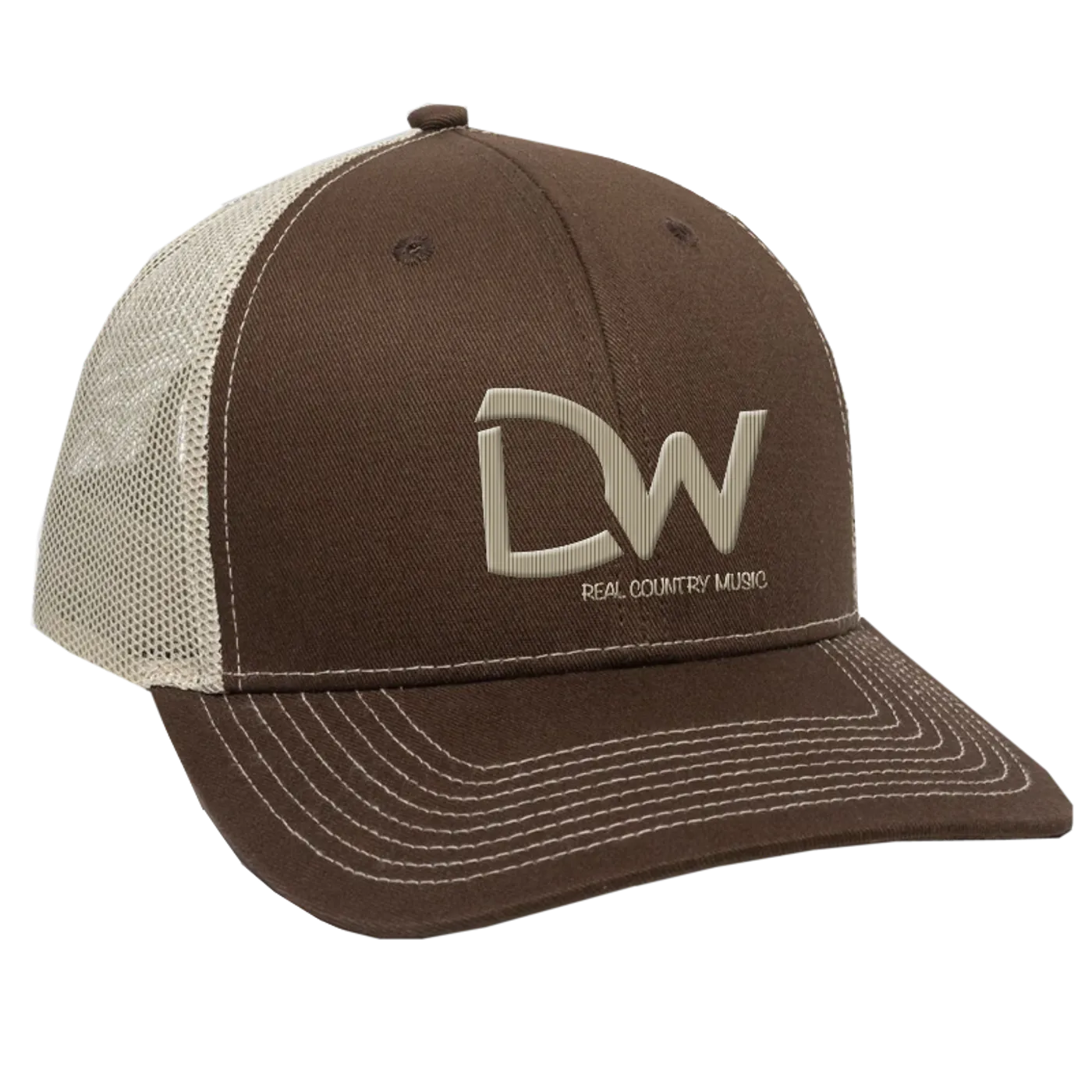 Dave Wilbert Brown and Khaki Ballcap