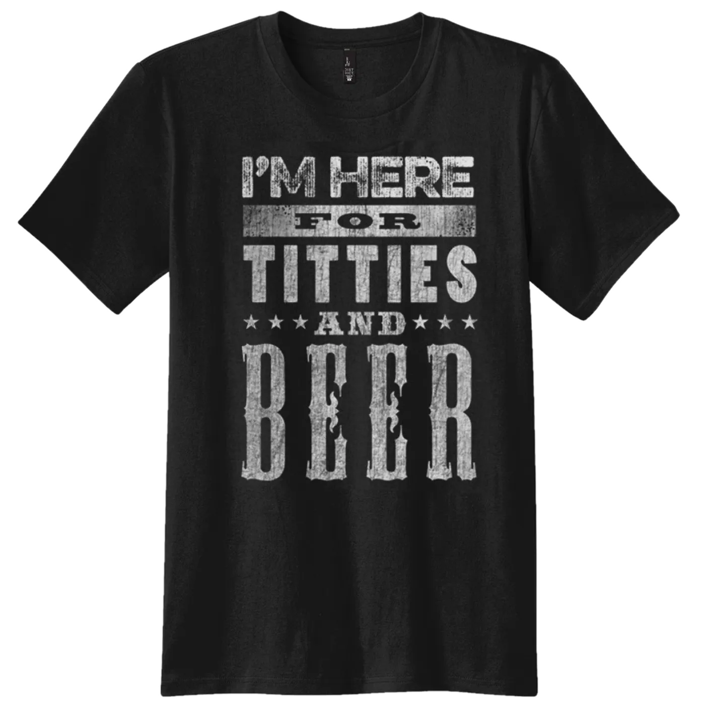 Rodney Carrington I'm Here Black Tee