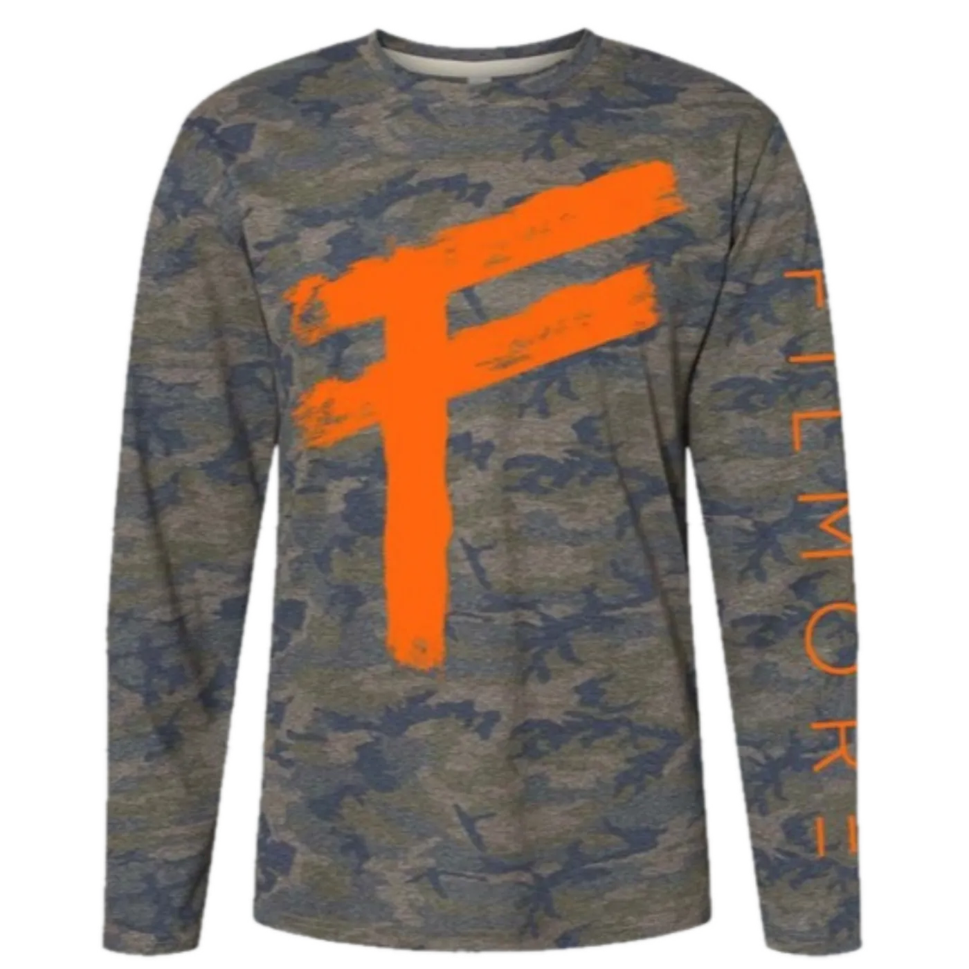 Filmore Long Sleeve Camo F Logo Tee