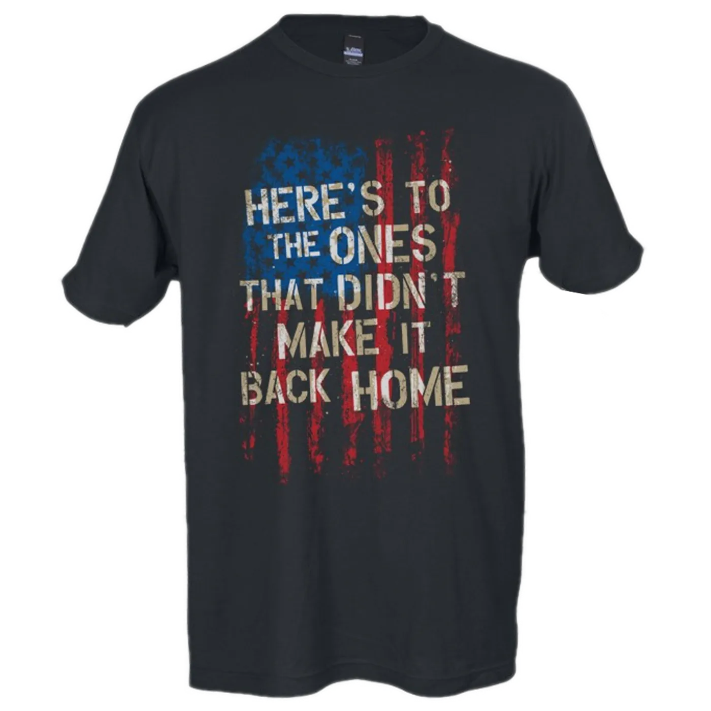 Justin Moore Here's To the Ones Charcoal Tee