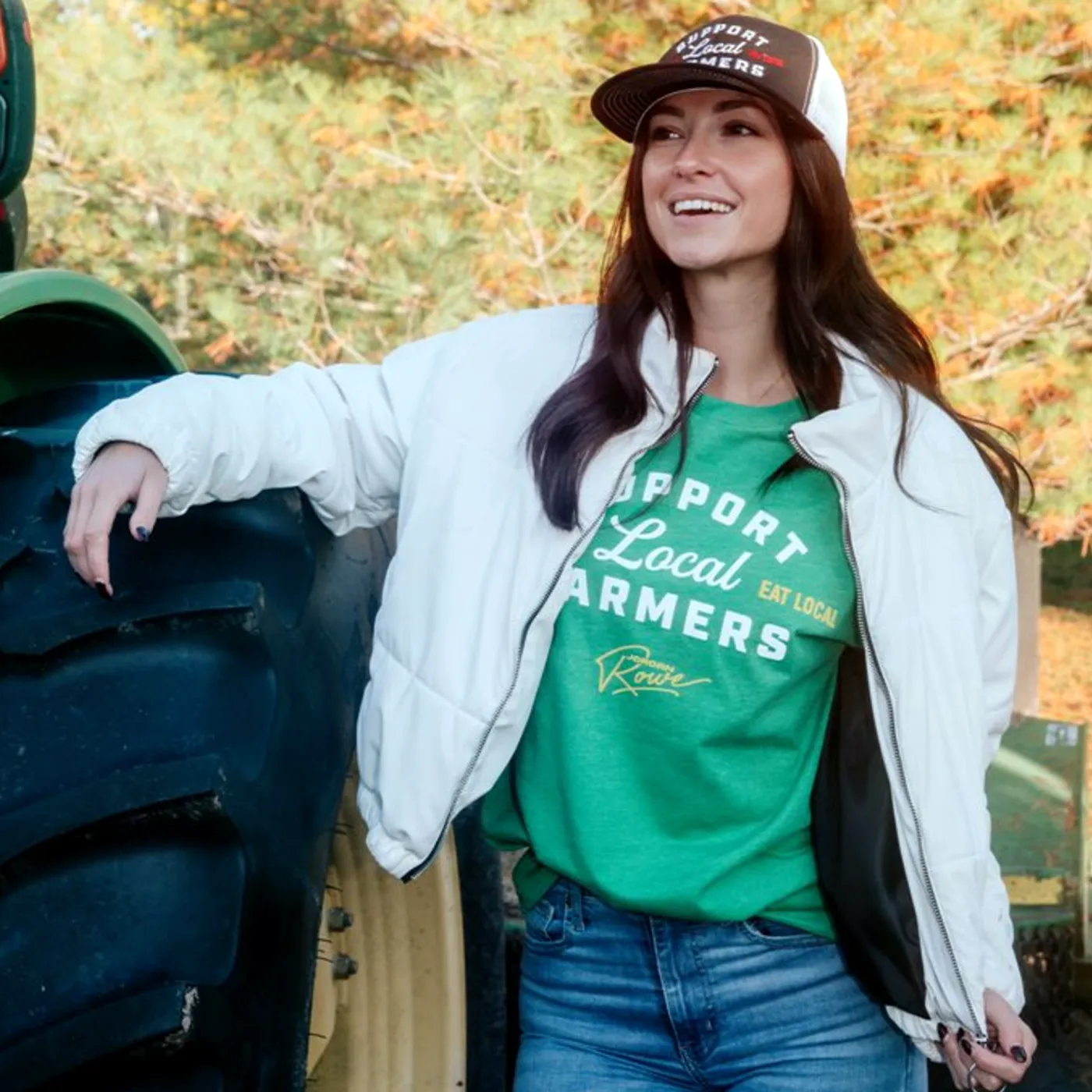Jordan Rowe Green Farmers Tee
