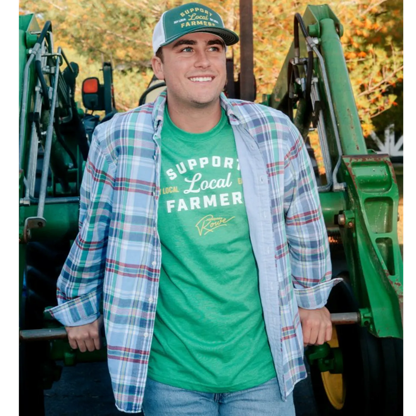 Jordan Rowe Green Farmers Tee