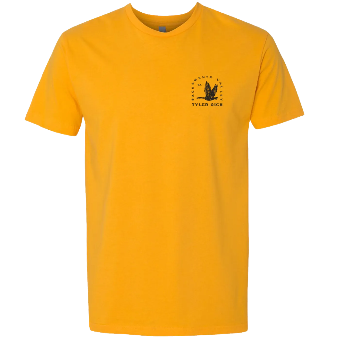 Tyler Rich Gold Sacramento Valley, CA Tee