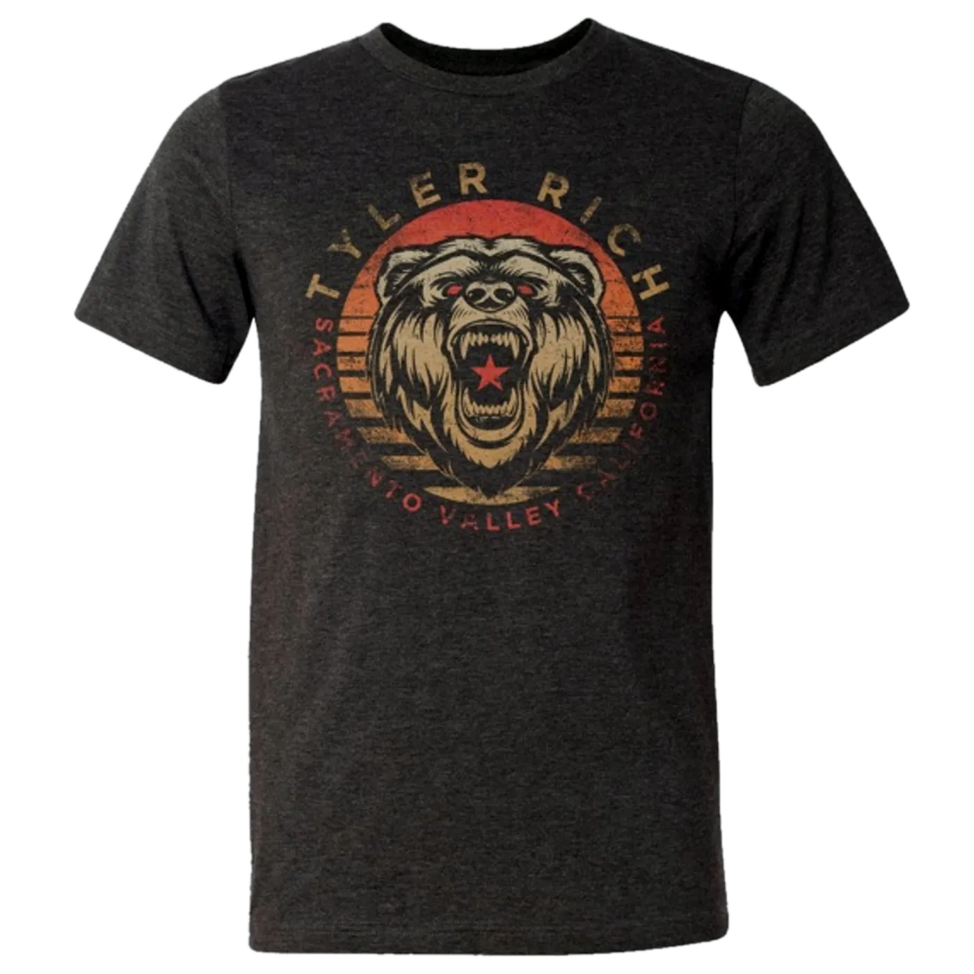Tyler Rich Dark Heather Bear Tee