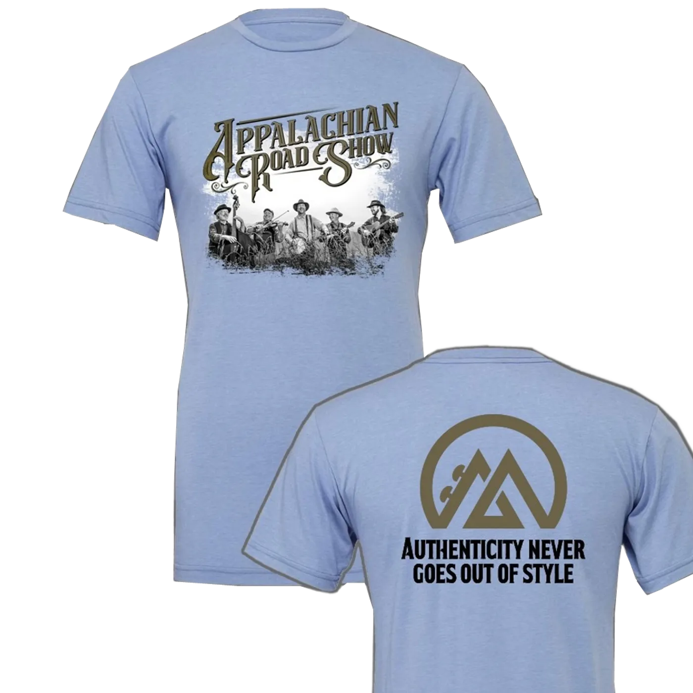 Appalachian Road Show Heather Blue Tee