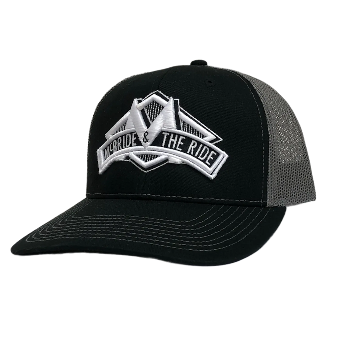 Terry McBride McBride and the Ride 3D Black and Charcoal Trucker Hat
